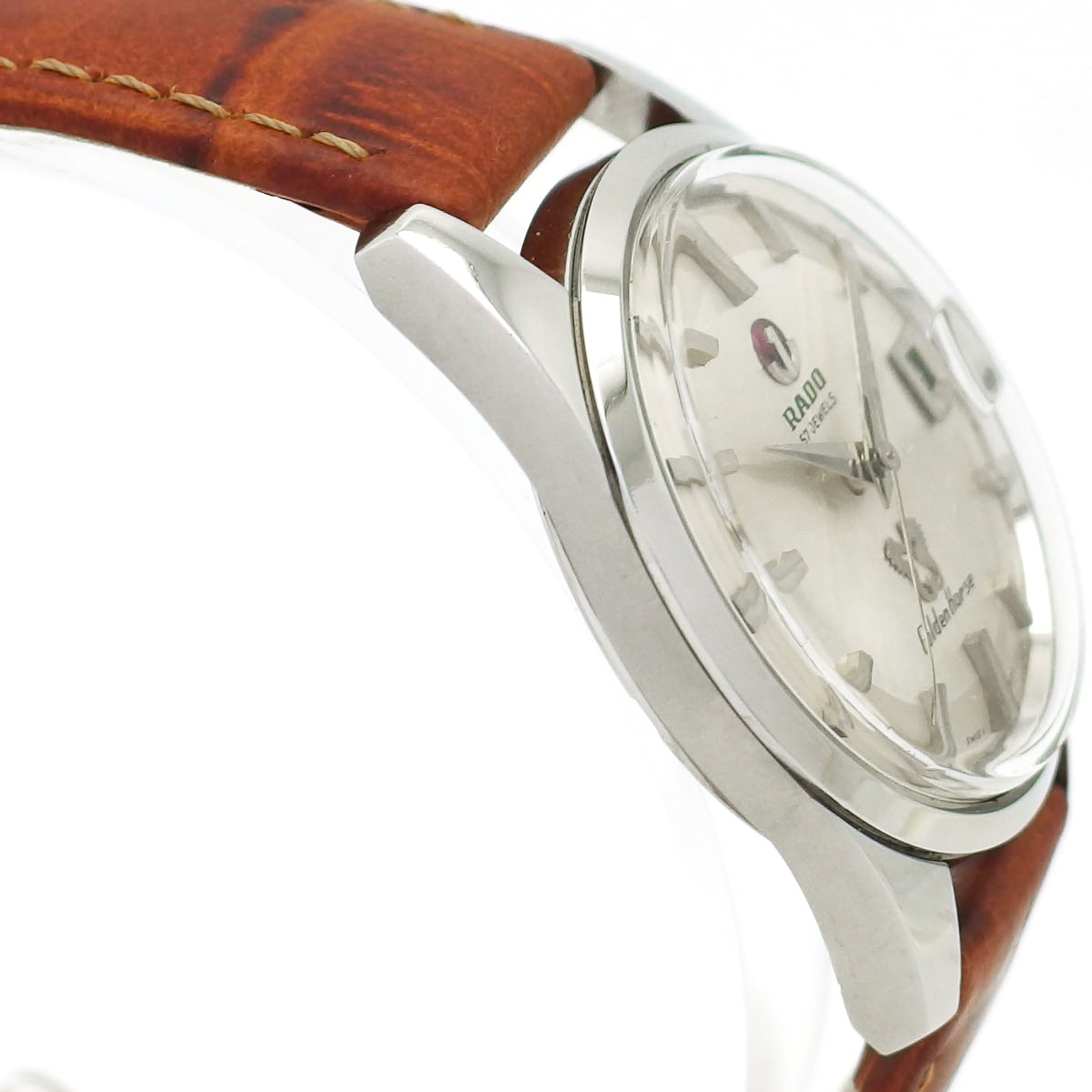 ラドー ゴールデンホース 57石 Ref.11675 純正風防 AS1789 自動巻 OH済 1957年頃 Rado