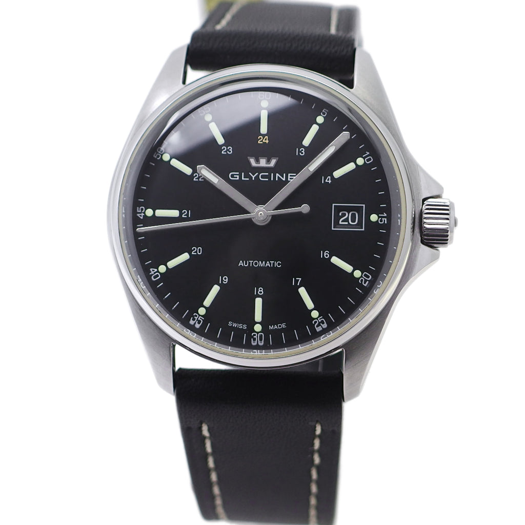 Glycine Combat Classic 37.6mm Ref.3916.4 Cal.GL224 25 Jewels Automatic USED