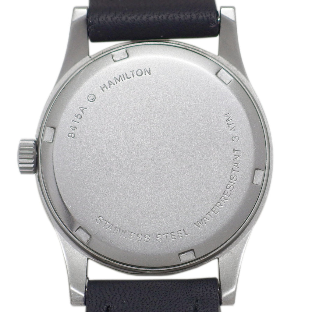 ハミルトン カーキ 9415A 33mm ブラック文字盤 新品風防 Cal.2801-2 17石 手巻 1990年代 OH済 USED Hamilton