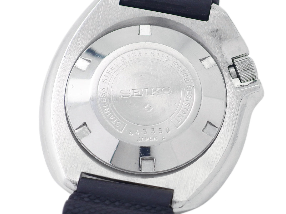 セイコー セカンドダイバー 150m 6105-8110 リューズロック不調 自動巻 OH済 1974年／昭和49年製 Seiko