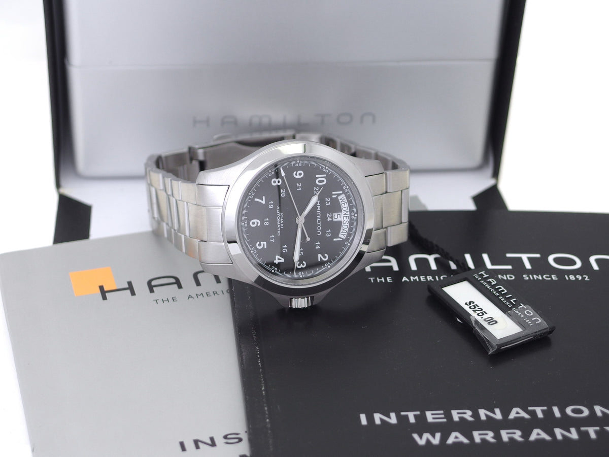 【美品】ハミルトン カーキ キング オートマチック デイデイト 40mm H64455133 自動巻 USED Hamilton