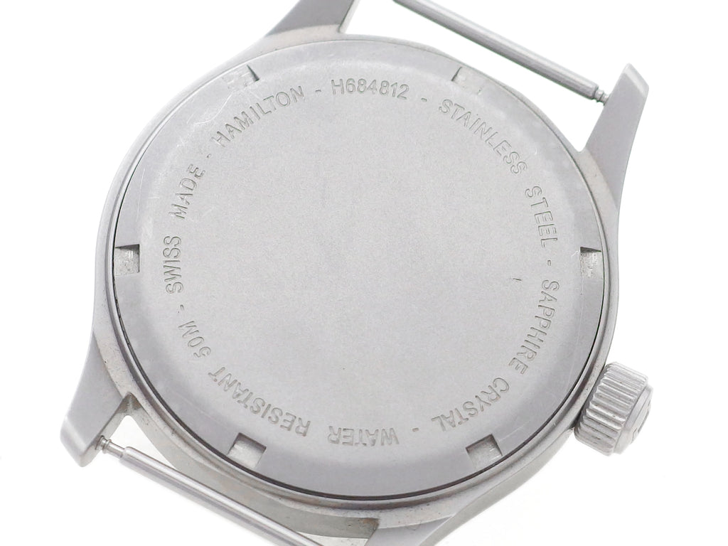 ハミルトン カーキ 38mm H684812 サファイアガラス クオーツ 2010年代 USED Hamilton