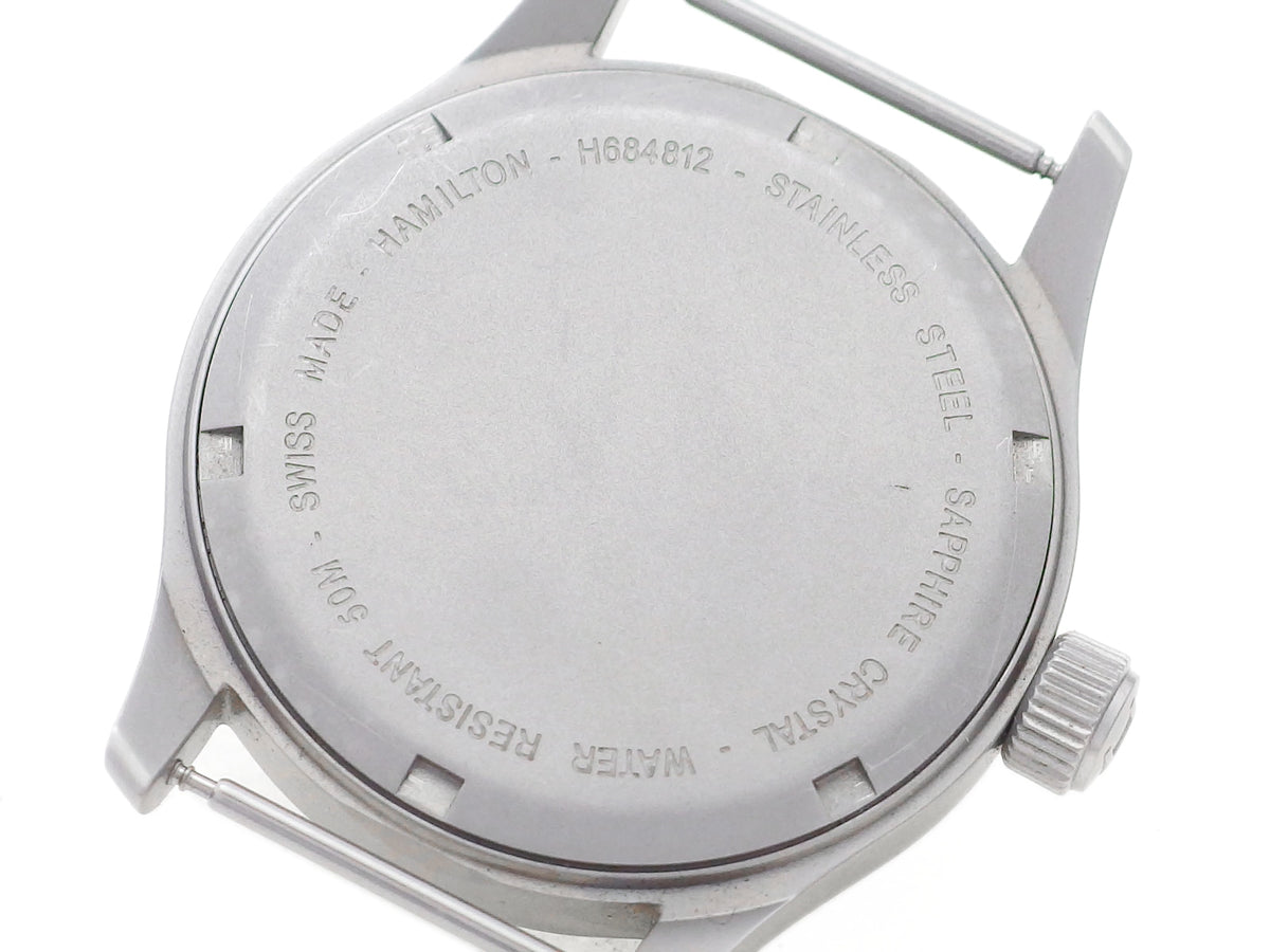 ハミルトン カーキ 38mm H684812 サファイアガラス クオーツ 2010年代 USED Hamilton