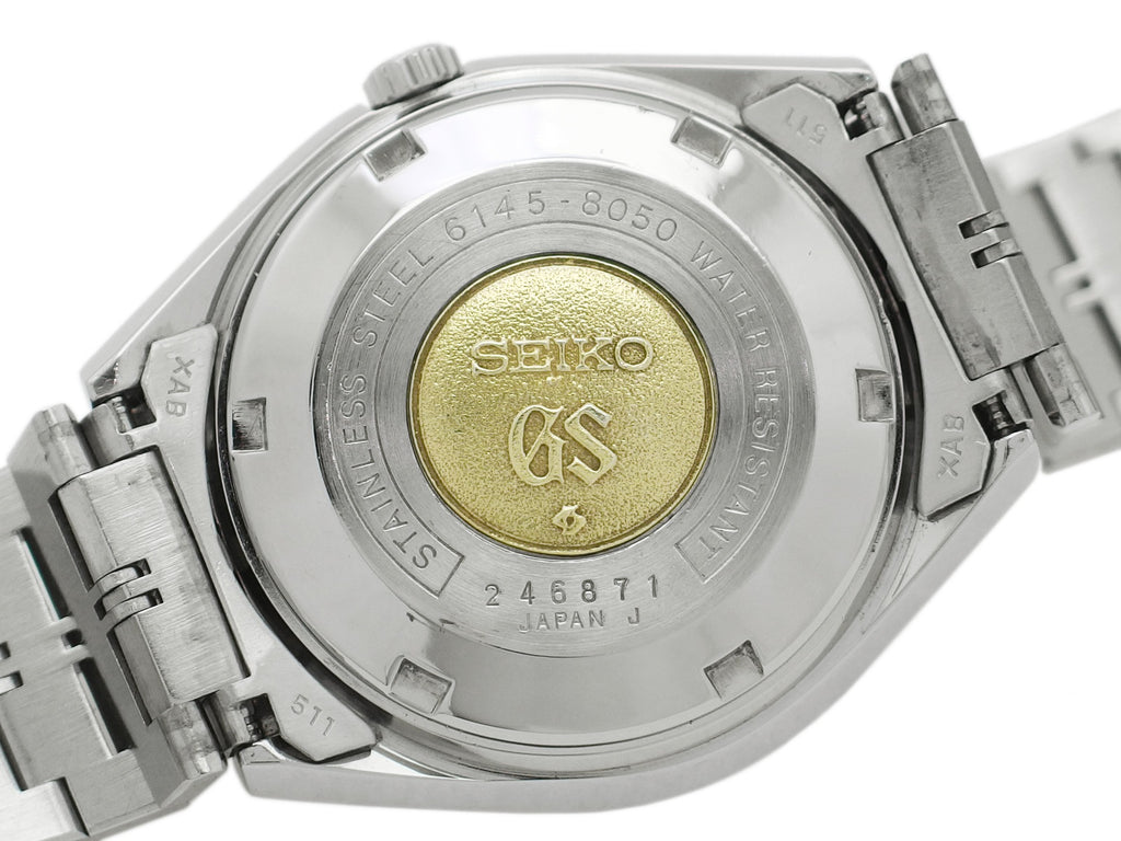 グランドセイコー 6145-8050 ハイビート36000 グレー文字盤 自動巻 OH済 昭和47年/1972年製 Seiko