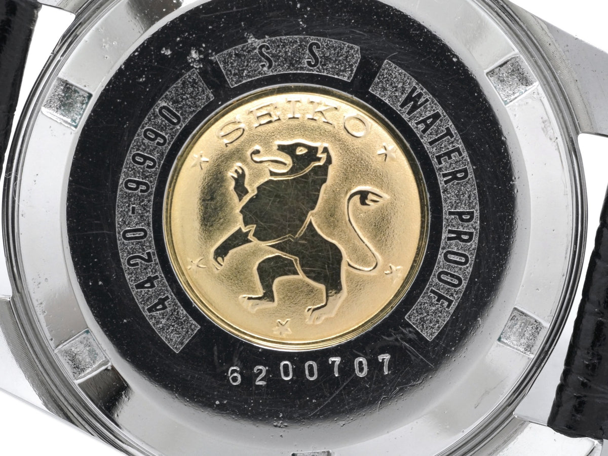 [Rare] King Seiko Chronometer 4420-9990 Late Model, Lion Medallion, Manual Wind, Overhauled, Manufactured in 1966 (Showa 41), Seiko