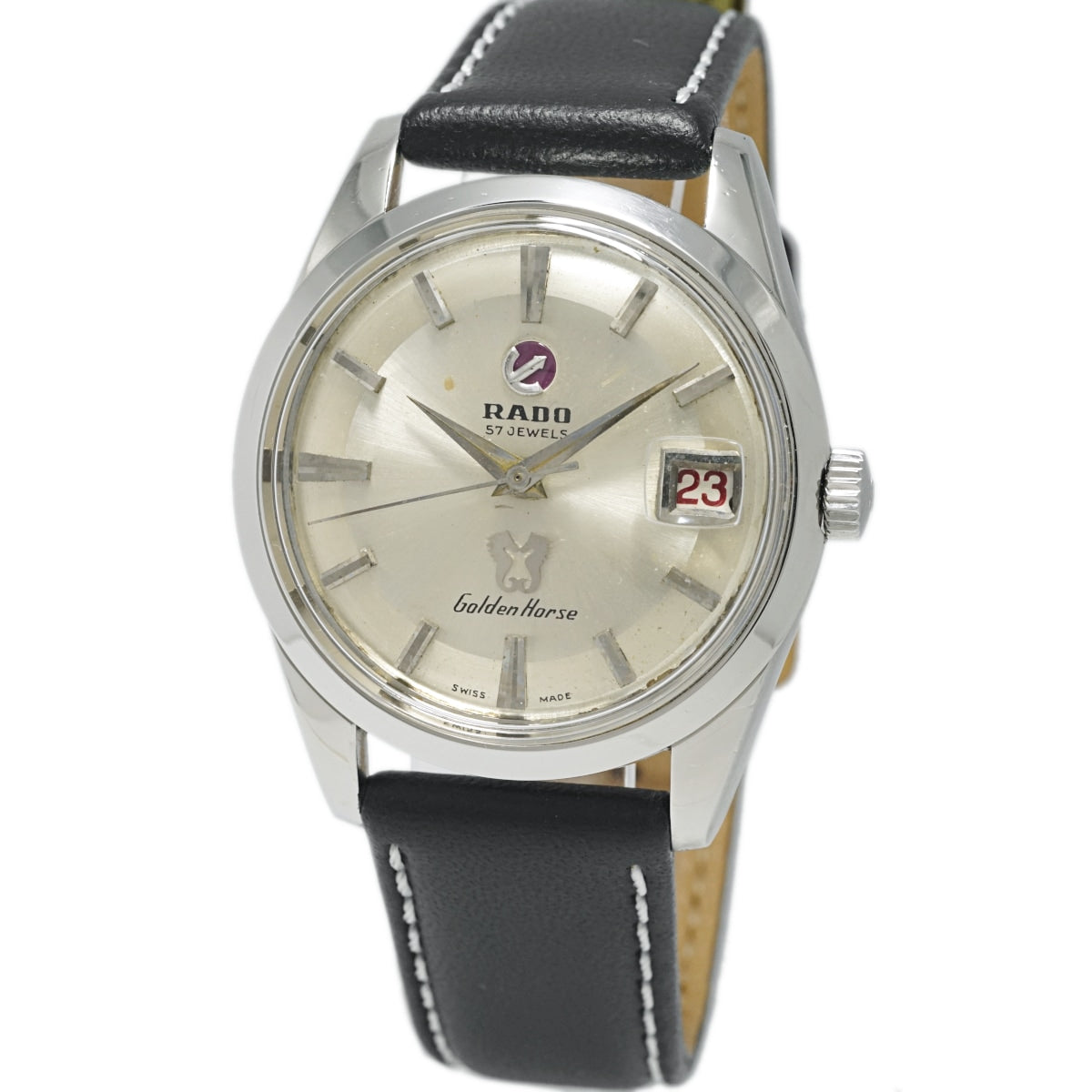 ラドー ゴールデンホース 57石 Ref.11675 Cal.1700/01 自動巻 OH済 1957年頃 Rado