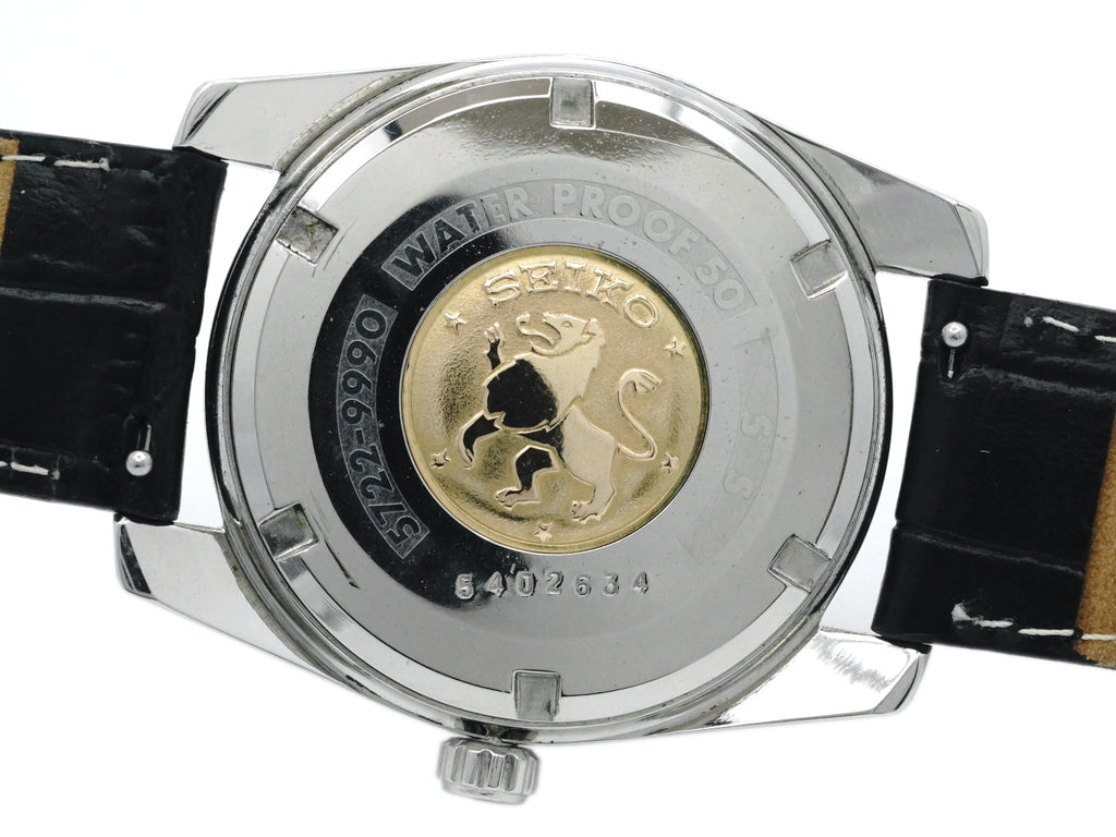 【希少】グランドセイコー セカンドモデル前期型 5722-9990 ライオンメダリオン W SEIKOリューズ Cal.430 手巻 OH済 昭和40年/1965年製 Seiko