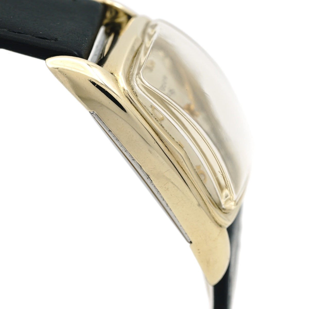 Elgin Ref. 6736, USA-made, gold-plated, domed crystal, Cal. 683, manual wind, O/H, circa 1954