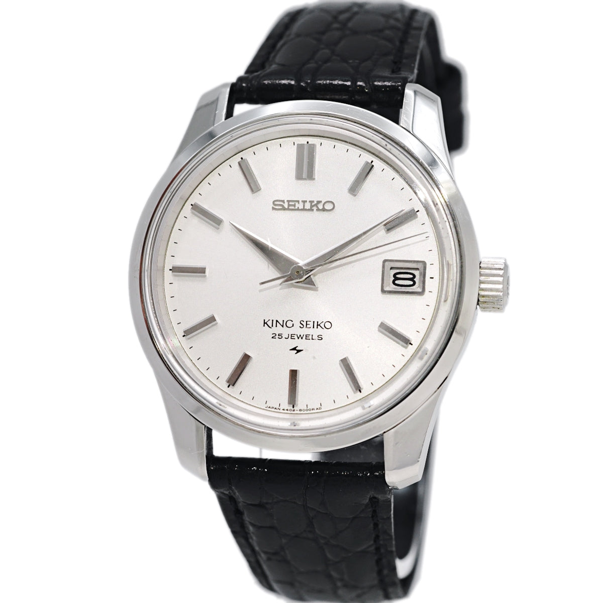 稼動品 KING SEIKO 44KS デイト 4402-8000 メダリオン キングセイコー 4402-8000 44KSデイト 後期型 亀戸メダリオン 手巻 OH
