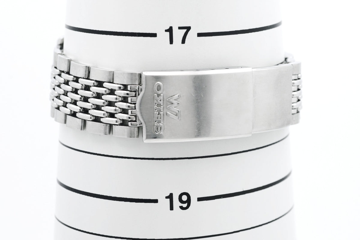 セイコー ロードマチック 5601-9000 絹目文字盤 アラビアインデックス 純正ブレス ノンデイト 自動巻 OH済 昭和51年/1976年製