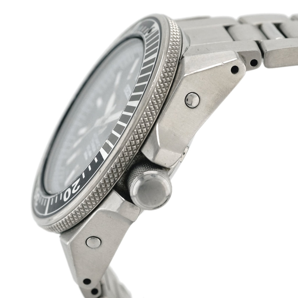 セイコー ブラックサムライ チタン製 7S25-00D0 自動巻 2004年製 USED Seiko