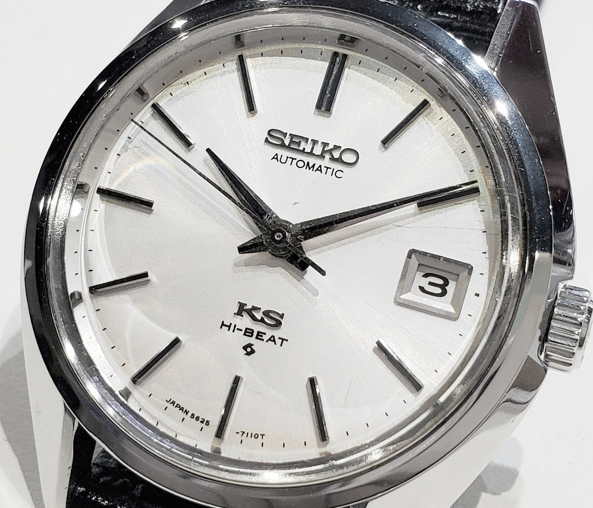 キングセイコー 5625-7111 スクリューバック式裏蓋 自動巻 OH済 昭和47年/1972年製