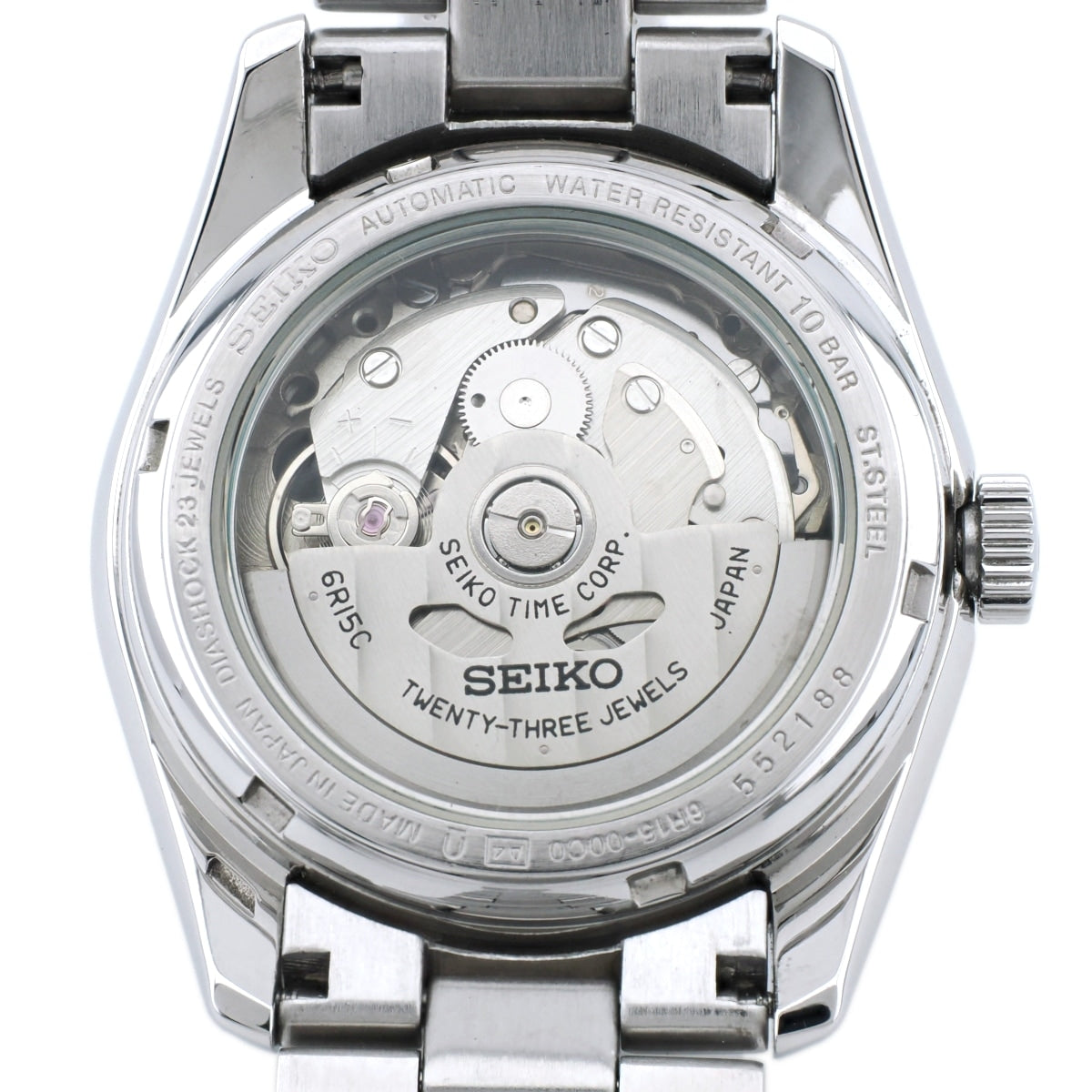 セイコー メカニカル SARB033 ブラック文字盤 6R15-00C0 自動巻 2015年製 USED