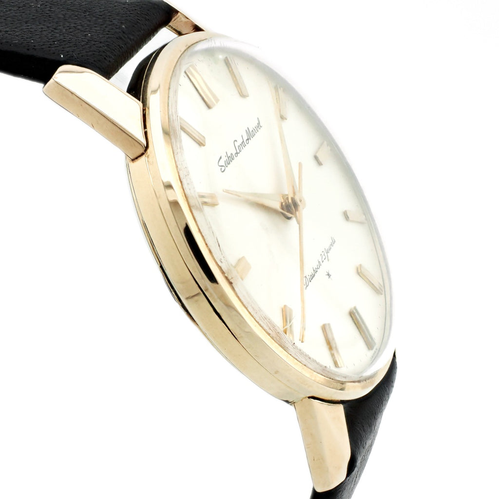セイコー ロードマーベル 15023E 14金張り AD文字盤 23石 手巻 OH済 昭和39年/1964年製 Seiko
