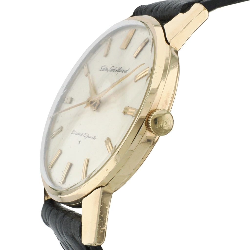セイコー ロードマーベル 15027 14金張り AD文字盤 23石 手巻 OH済 昭和38年/1963年製 Seiko