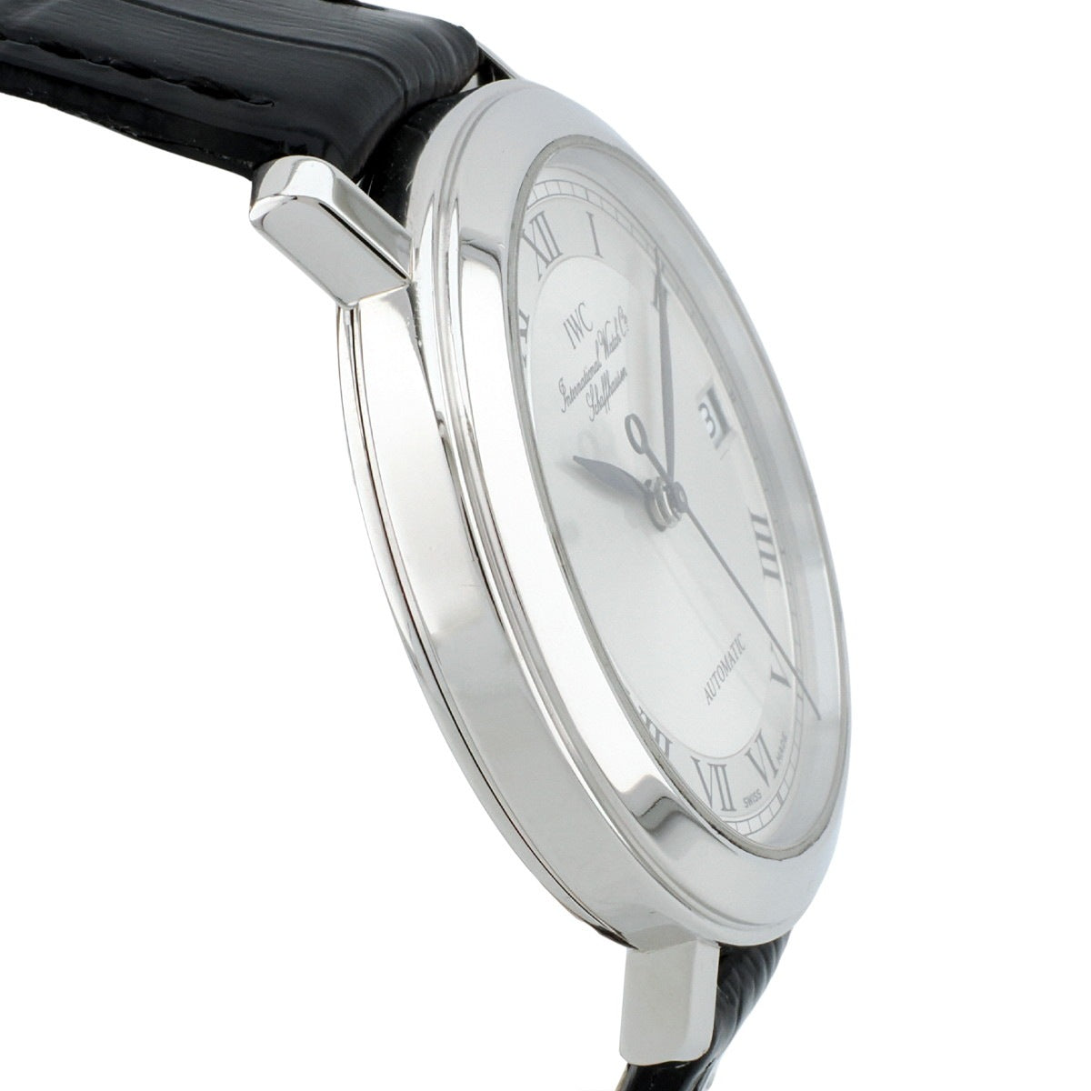 IWC Rare Platinum 950 (Pt950) Portofino Ref. 3209 Cal. 889/1 Automatic, Manufacturer's Warranty, Overhauled, Purchased 1993, USED