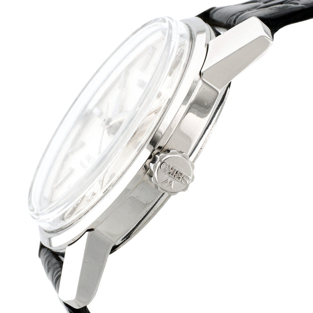 King Seiko Second Model Early Type 44-9990 Shield Medallion Original Crown Manual Winding Overhauled 1965 (Showa 40)