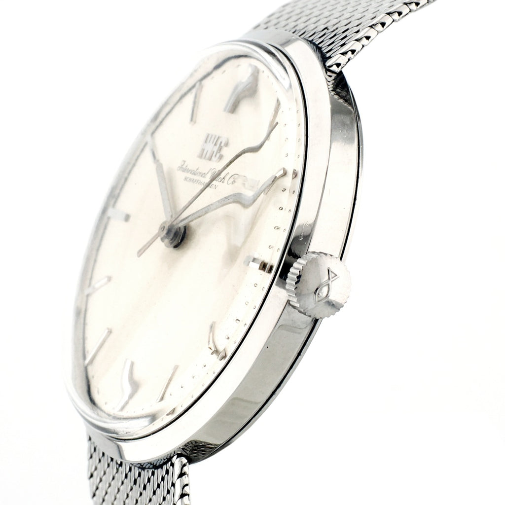 IWC Ref.2400 純正メッシュブレスレット Cal.403 手巻き OH済 1973年製
