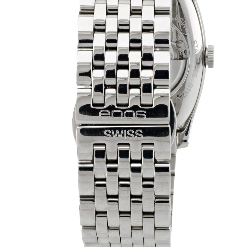 Epos Tonneau Skeleton 3359SQ11BK Original Bracelet Automatic Serviced Purchased 2005 USED