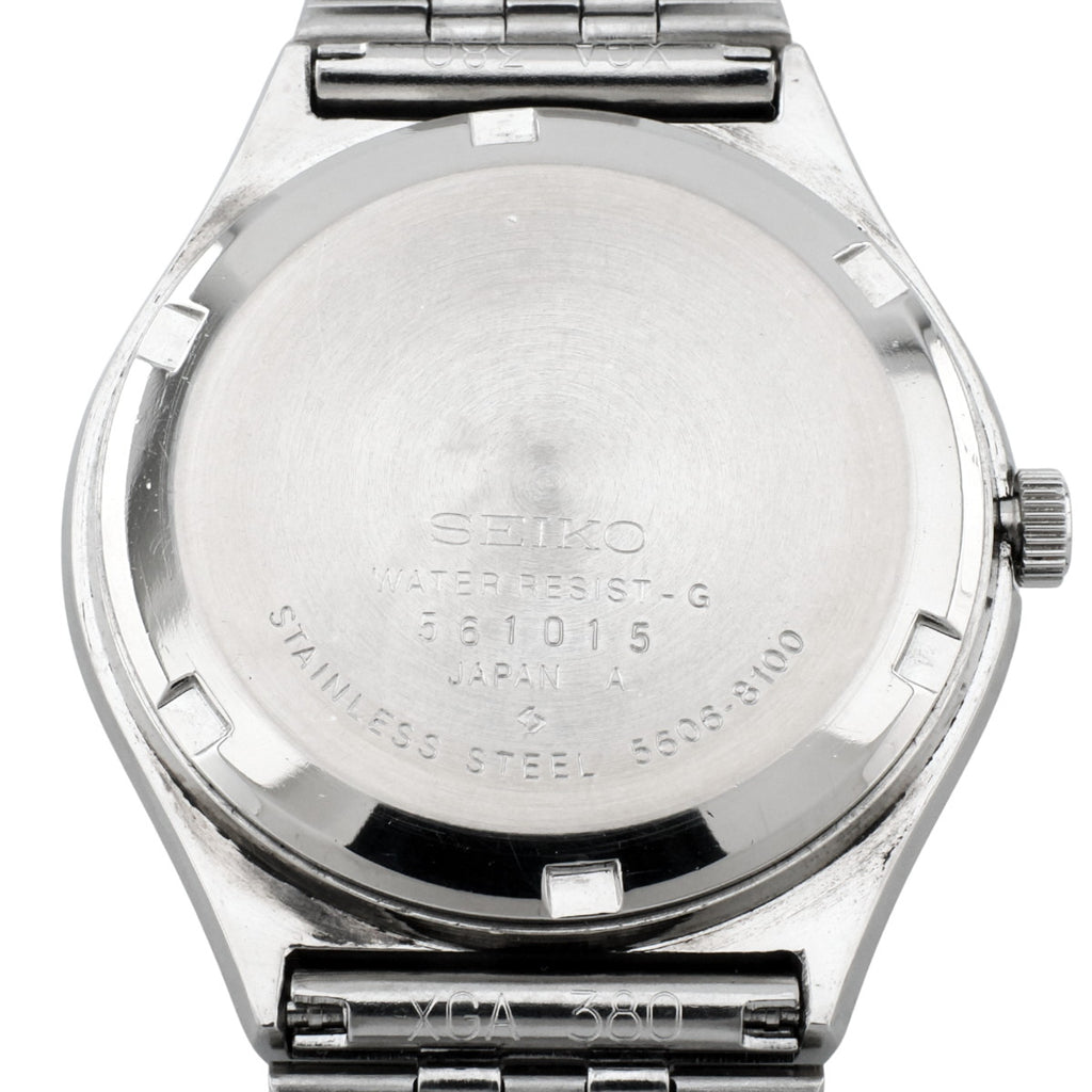 Seiko Lord Matic 5606-8100 Gold Dial Screw-back Automatic OH 1975
