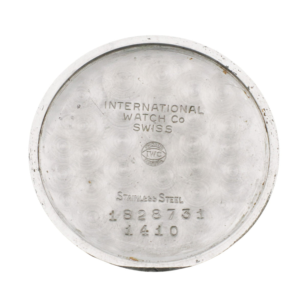 IWC Ref.1410 Roman Index Cal.402 Manual Winding Overhauled Manufactured 1966