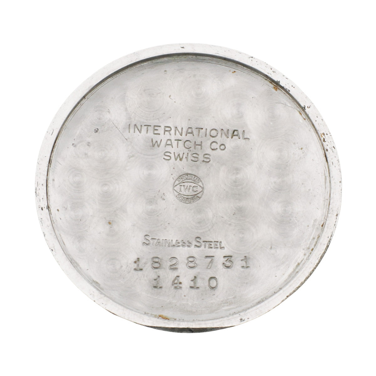IWC Ref.1410 Roman Index Cal.402 Manual Winding Overhauled Manufactured 1966