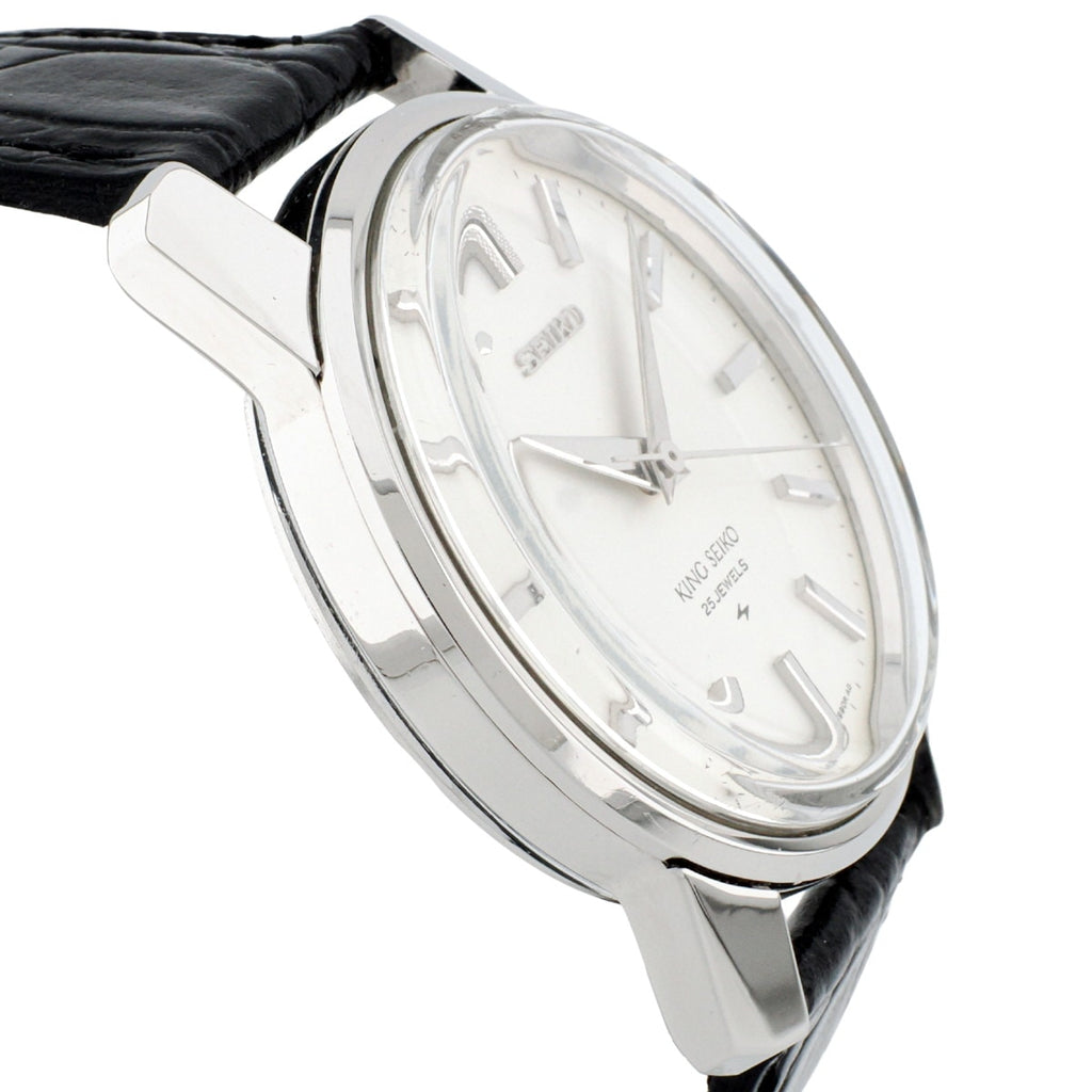 King Seiko Second Model 44-9990 Late Model, Cal. 44A, Manual-wind, Overhauled, Manufactured in 1968 (Showa 43)