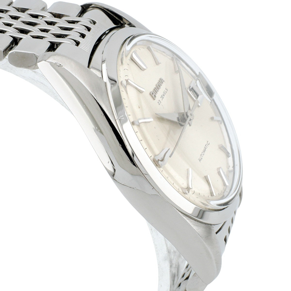 BULOVA Ref.394-3 Original Bracelet 23 Jewels Cal.11BLACD Automatic Serviced M9 1969 BULOVA