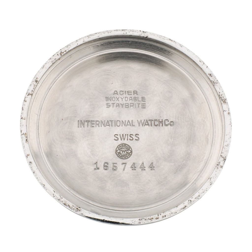 IWC ヴィンテージ Cal.853 ペラトン式 自動巻 SS 筆記体ロゴ 1963年製【OH済】