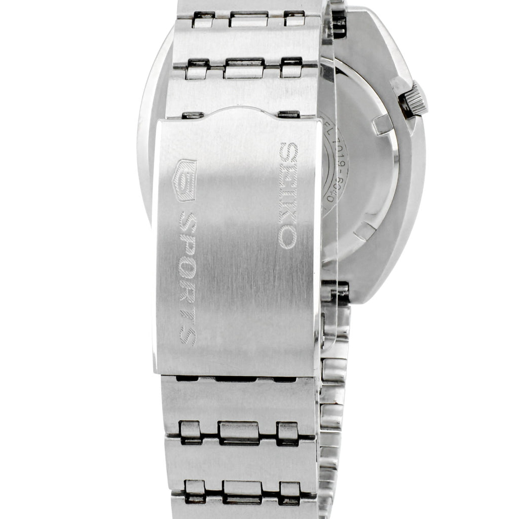 Seiko 5 Sports 7019-6040, original bracelet, Arabic dial, 21 jewels, automatic, serviced, manufactured in 1971 (Showa 46)