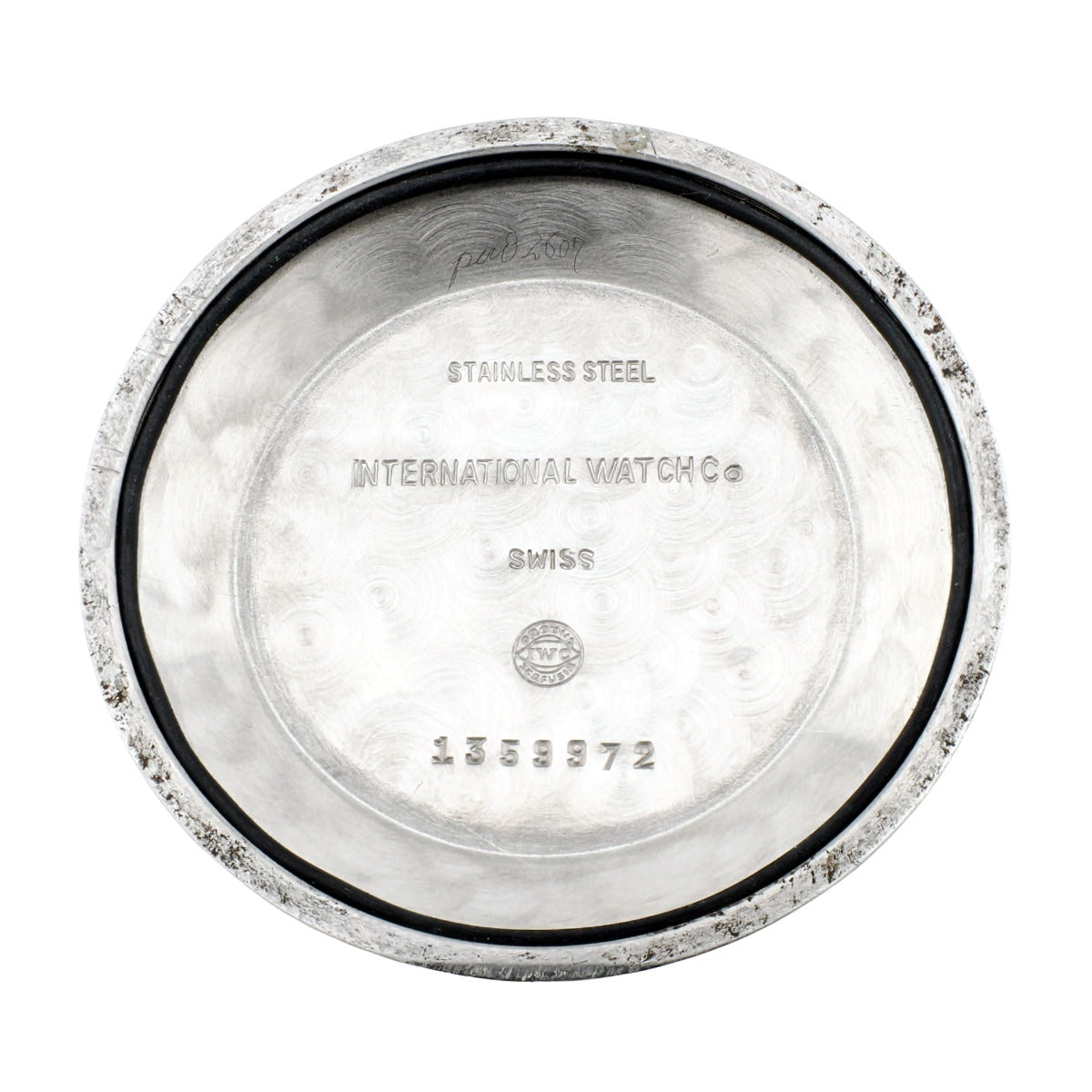 IWC ヴィンテージ ビッグケース Cal.853 ペラトン式 自動巻 筆記体ロゴ OH済 1959年製