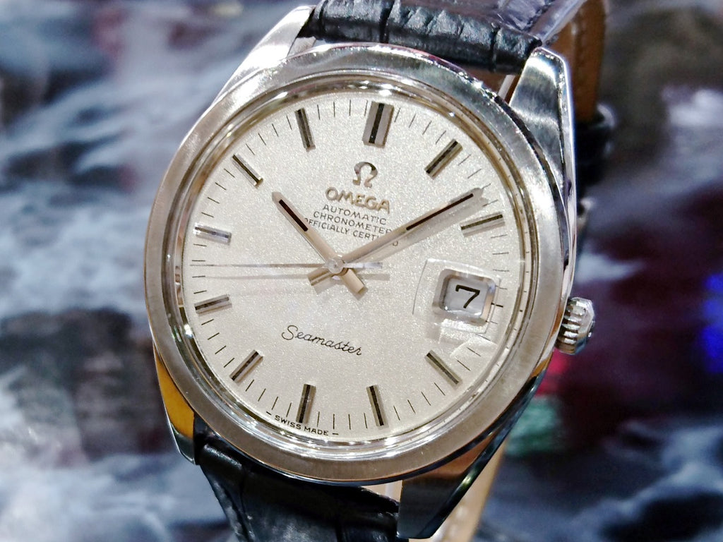 オメガ シーマスター クロノメーター 168.022 Cal.564 自動巻 OH済 1968年製