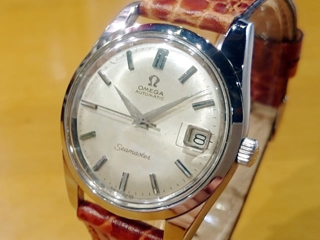 オメガ シーマスター デイト 166.010 Cal.562 自動巻 OH済 1966年製