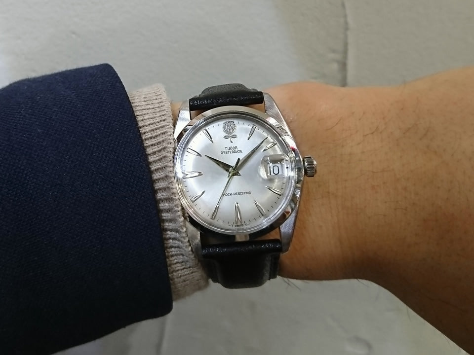 チュードル オイスターデイト Ref.7962 手巻 デカバラ OH済 1965年製