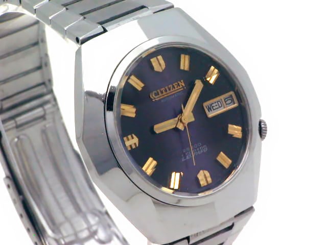 シチズン レオパール 28800 ハイビート Cal.770  9面カットガラス 自動巻 OH済 昭和48年製