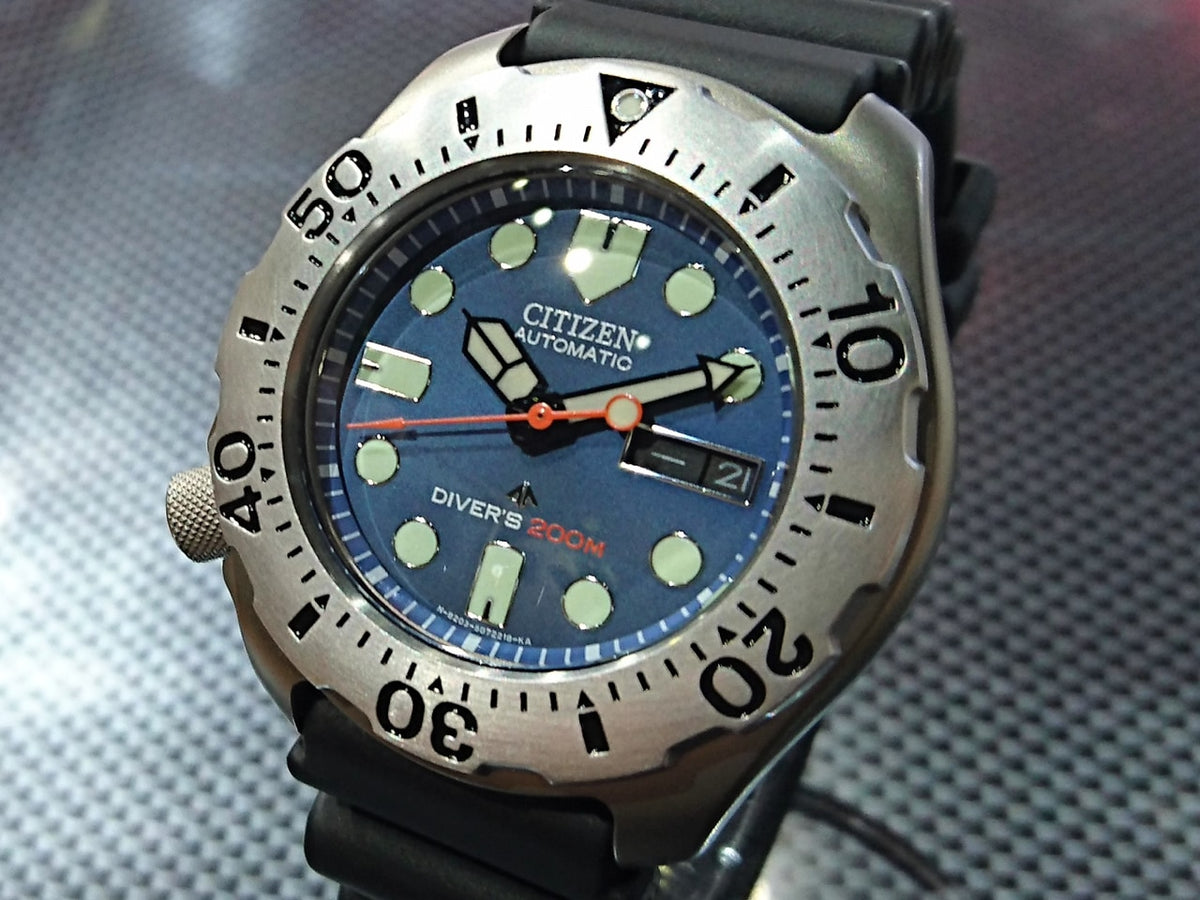 シチズン プロマスター ダイバーズ 200M NY0054 チタン 自動巻 USED