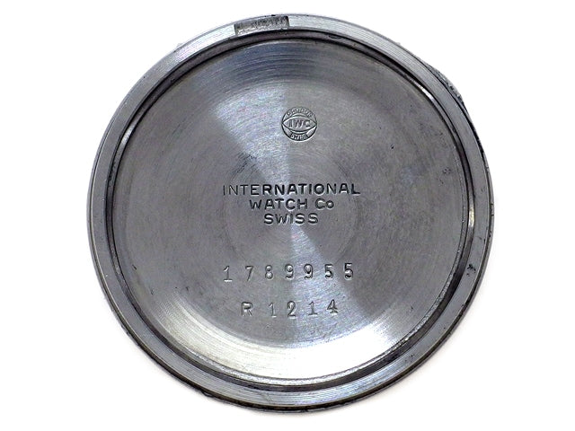 【希少】IWC R1214 Cal.402 17石手巻 一体型ブレス OH済 1965年製