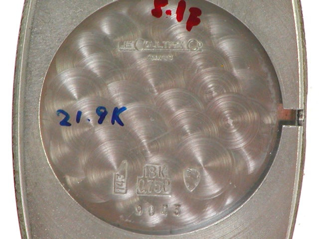 ジャガールクルト トノー K18WG Cal.818/2 手巻 1970年代　