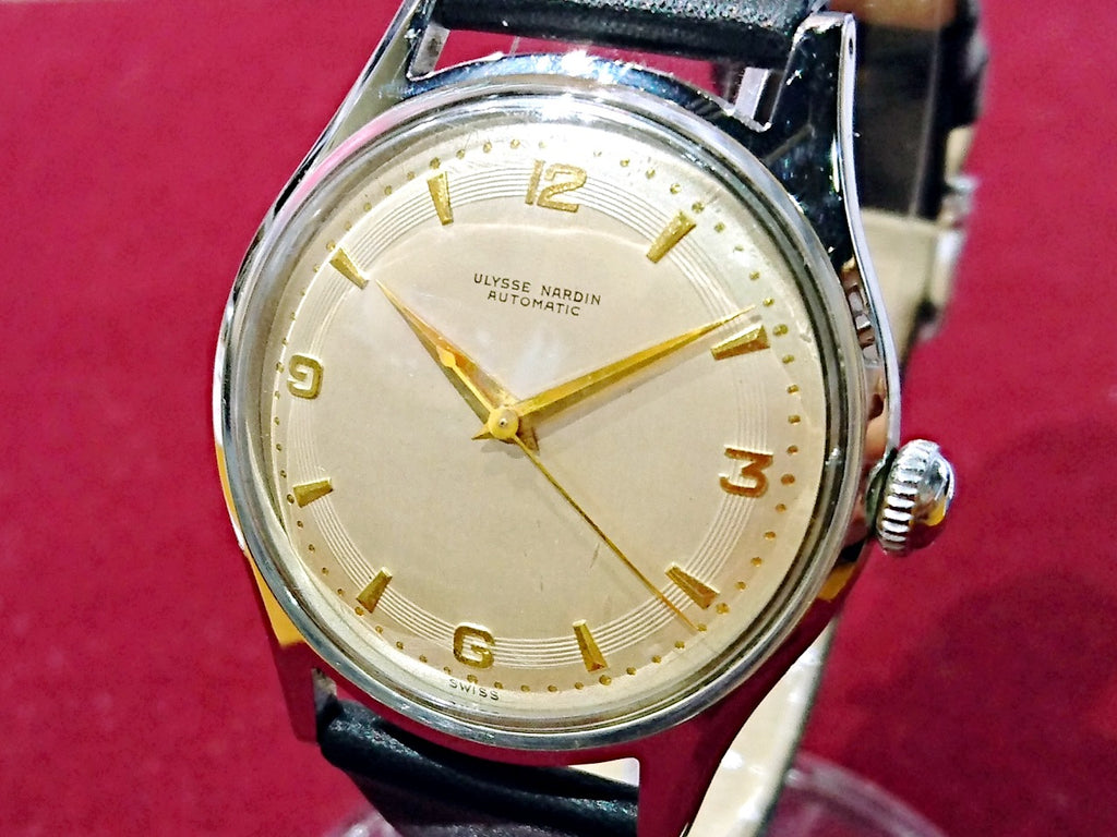 ユリスナルダン フェルサ社製Cal.690 自動巻 OH済 1950年代