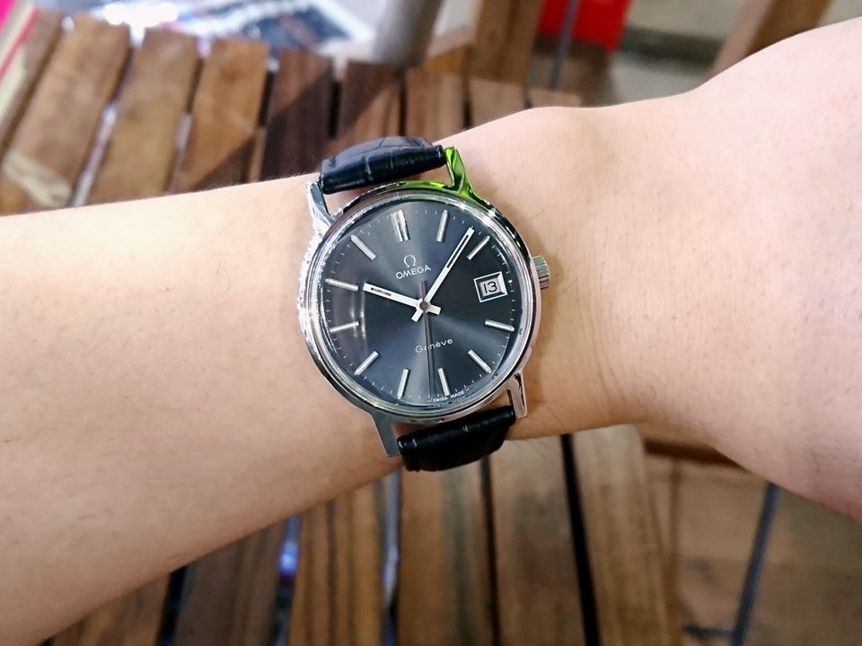 オメガ ジュネーブ 136.0099 Cal.1030 手巻 1973年製 Omega