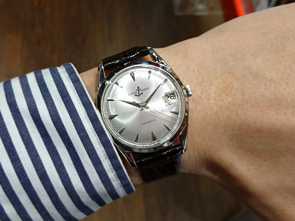 ユリスナルダン Cal.N74 自動巻 リダン OH済 1960年代 Ulysse Nardin