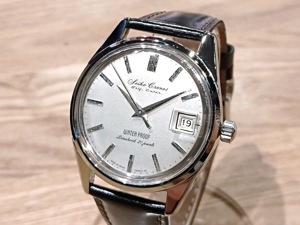セイコー クロノス セルフデーター Ref.718990 21石 手巻 OH済 昭和39年製 Seiko