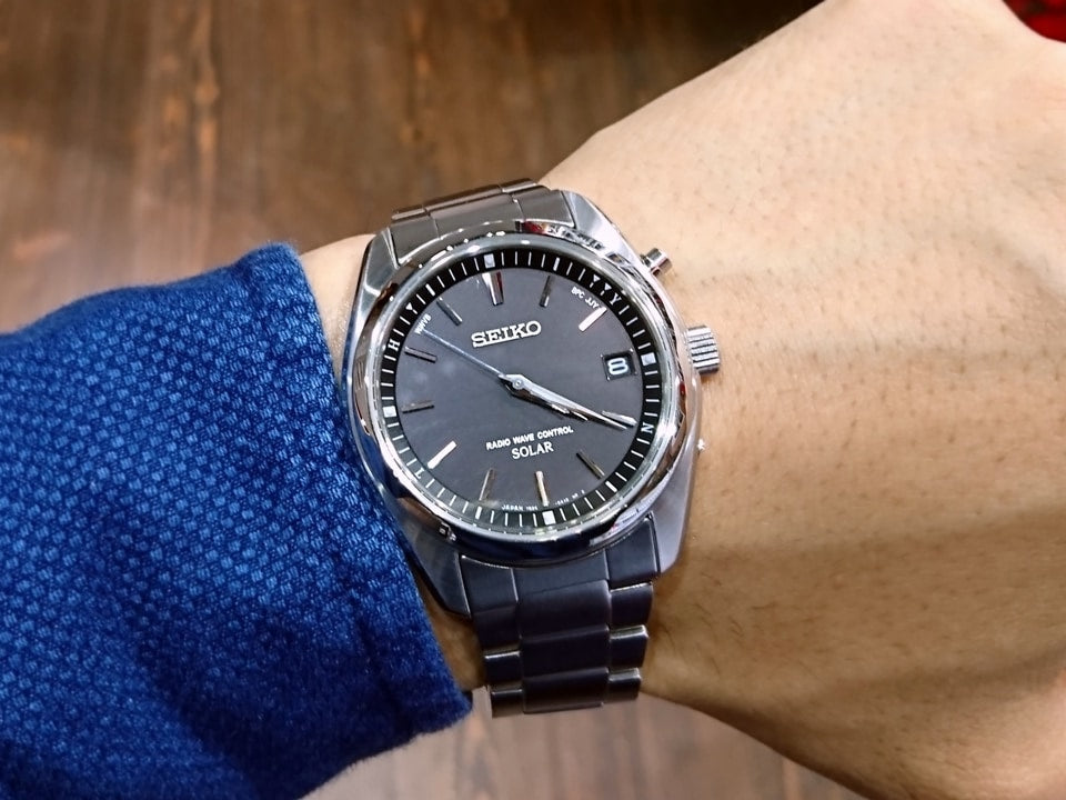 【美品】セイコー スピリット SBTM159 7B24-0AN0 電波ソーラー USED Seiko