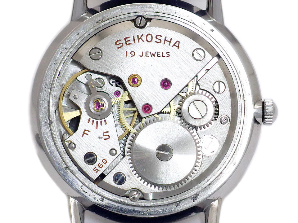 セイコー クラウン 15002 Cal.560 19石手巻 OH済 昭和35年/1960年製 Seiko