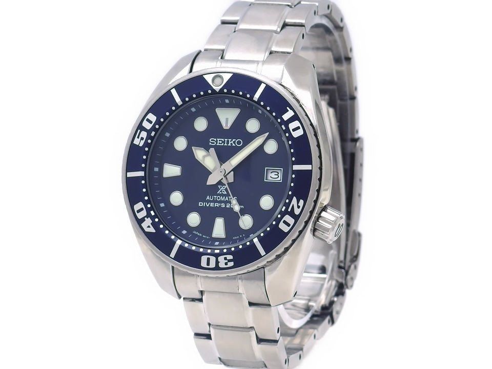 セイコー プロスペックス ダイバーズ 200m ネイビー文字盤 SBDC033 自動巻 2017年頃 USED Seiko