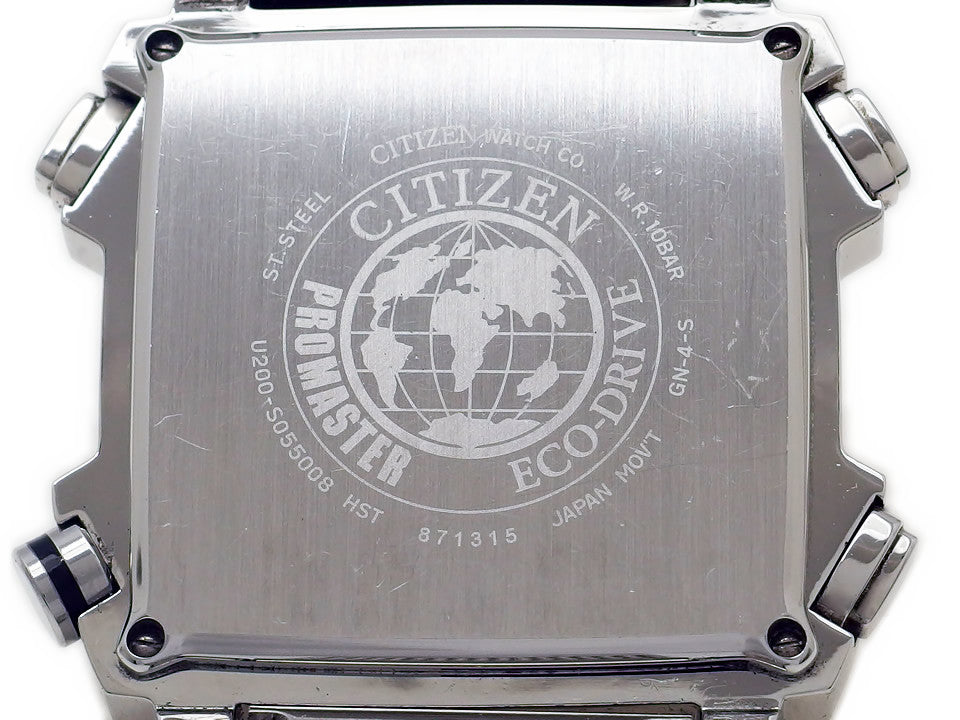 シチズン プロマスター クロノグラフ JZ1010-23X エコドライブ USED