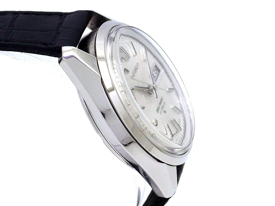 セイコー ベルマチック デイデイト 4006-7010 シルバー文字盤 自動巻 OH済 昭和44年製 Seiko