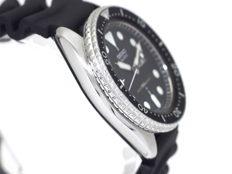 セイコー ダイバー 150m 7548-7000 黒文字盤 クオーツ OH済 昭和57年/1982年製 Seiko