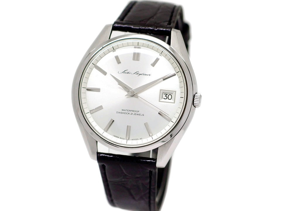 セイコー スカイライナー 6222-8000 Cal.6222A 21石 手巻 OH済 昭和41年製 Seiko
