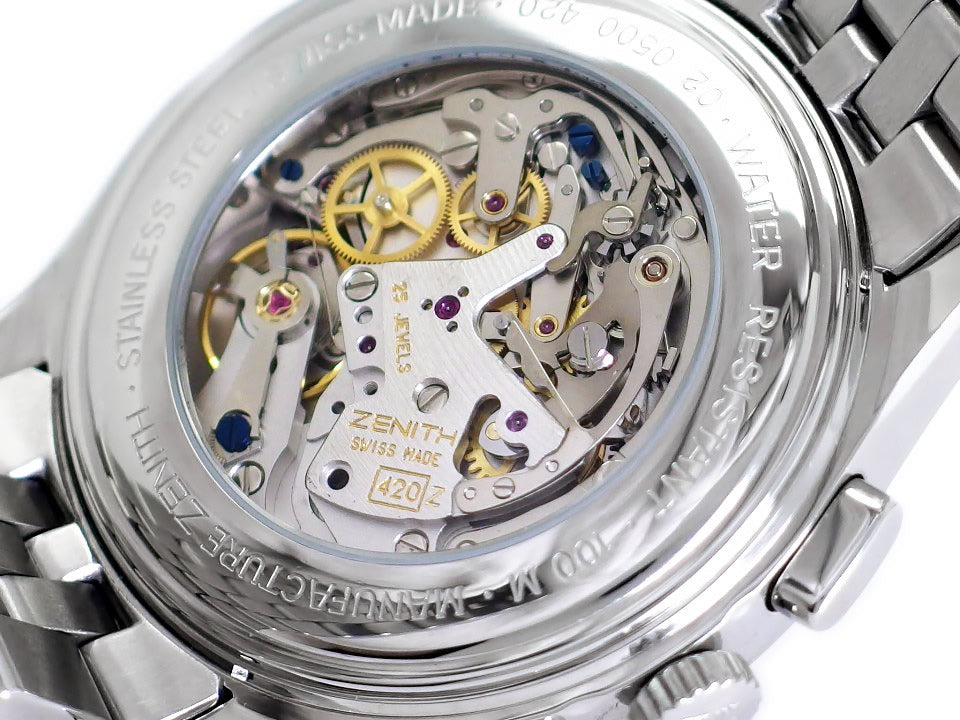 ゼニス クラス エルプリメロ ＨＷ クロノグラフ 02.0500.420 Cal.420 手巻き OH済 2000年代 USED